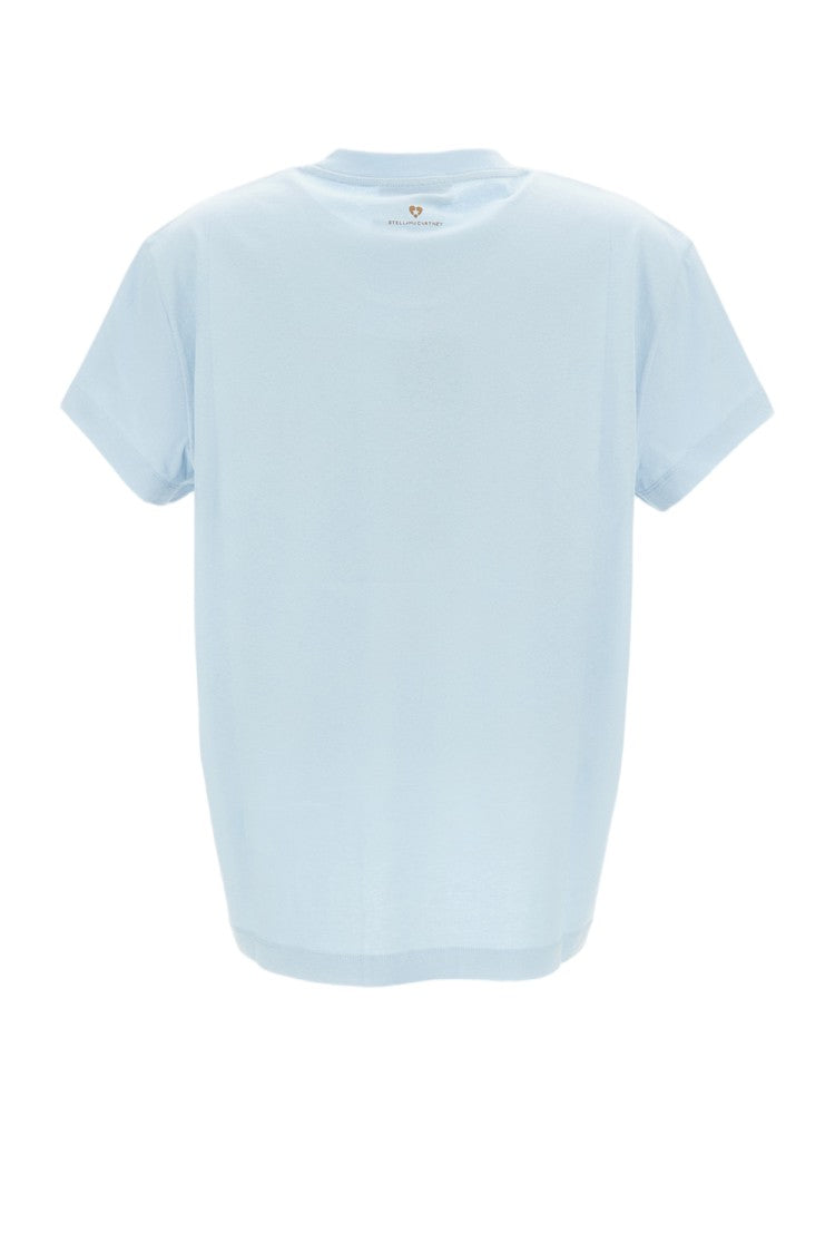 Stella Mccartney Mini Heart Print Oversized T-Shirt