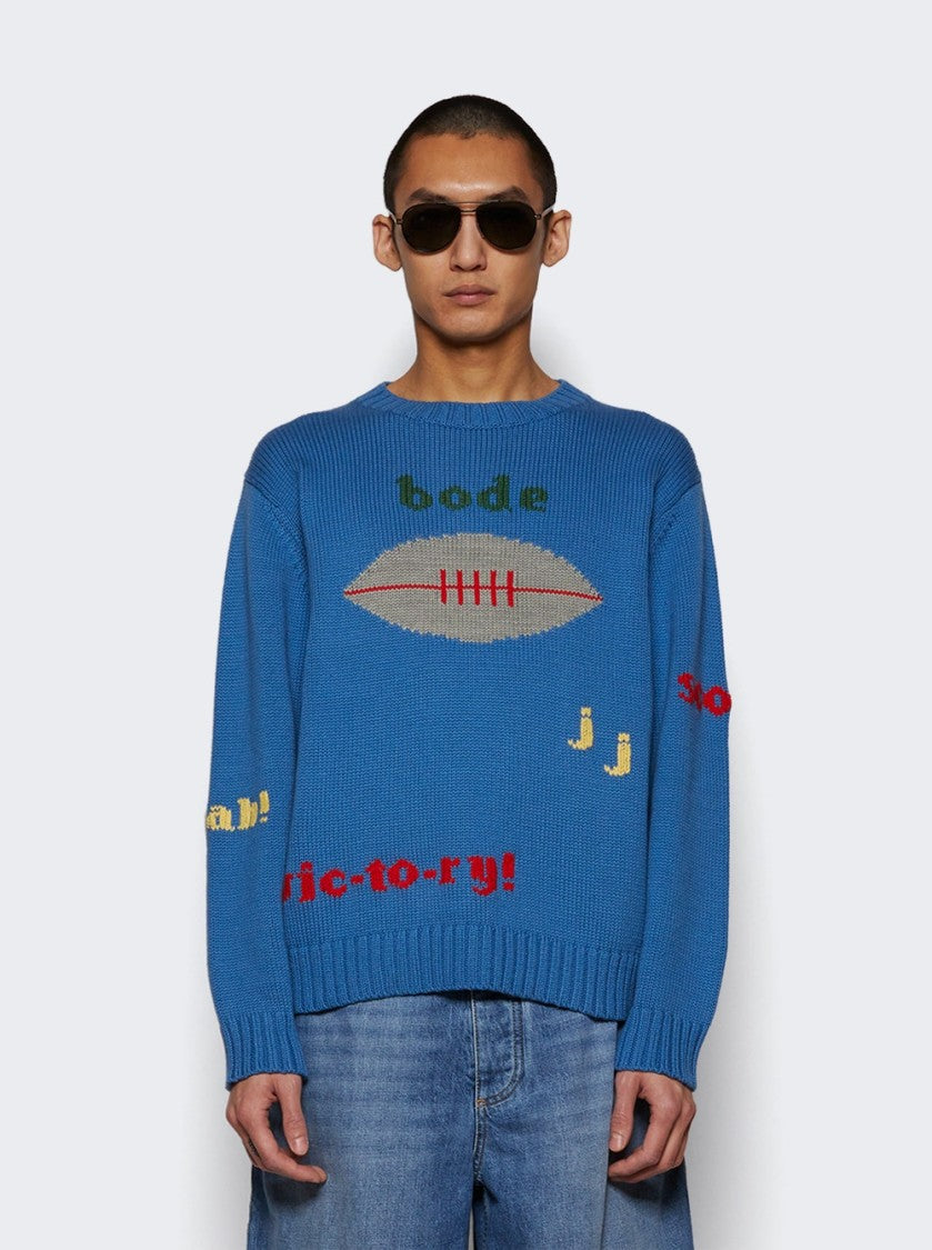 Bode Spirit Sweater - Blue