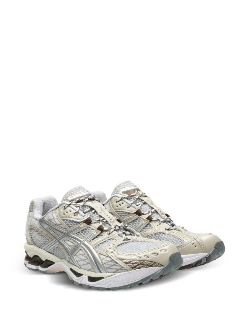 Asics Low-Profile Synthetic Leather Mesh Sneakers
