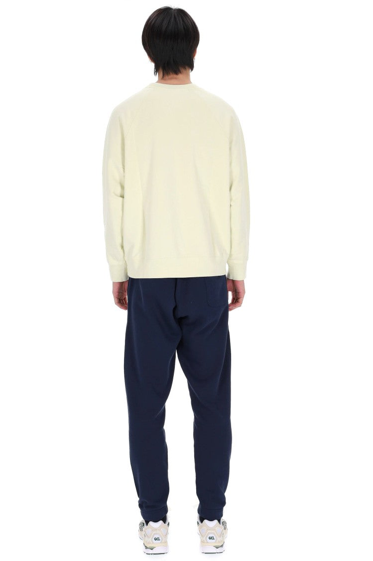 Maison Kitsuné Fox Head Tonal Patch Oversized Cotton Sweatshirt