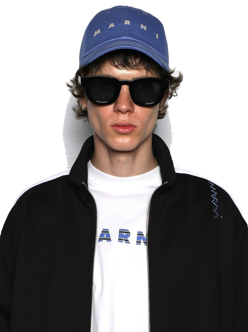 Marni Baseball Cap Blue