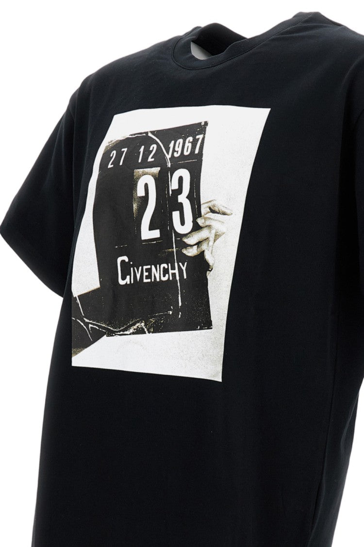 Givenchy Bold Graphic Print Cotton T-Shirt