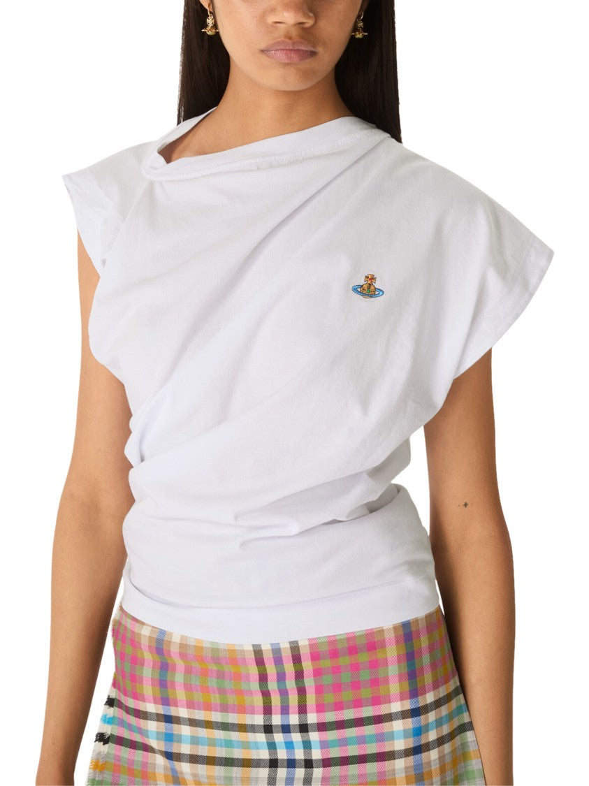 Vivienne Westwood Hebo Asymmetrical Relaxed-Fit Top