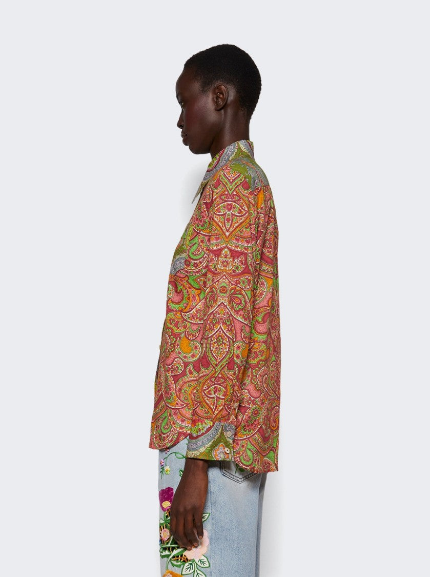 Valentino Voyage Imaginaire Shirt Multicolor
