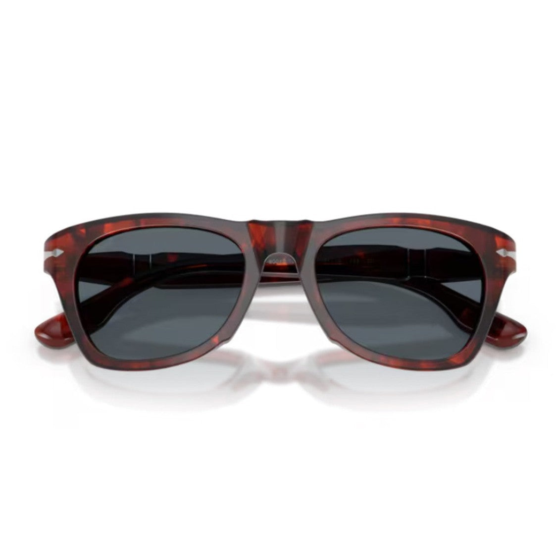 Persol Havana Rosso Po8001s Acetate Phantos Sunglasses