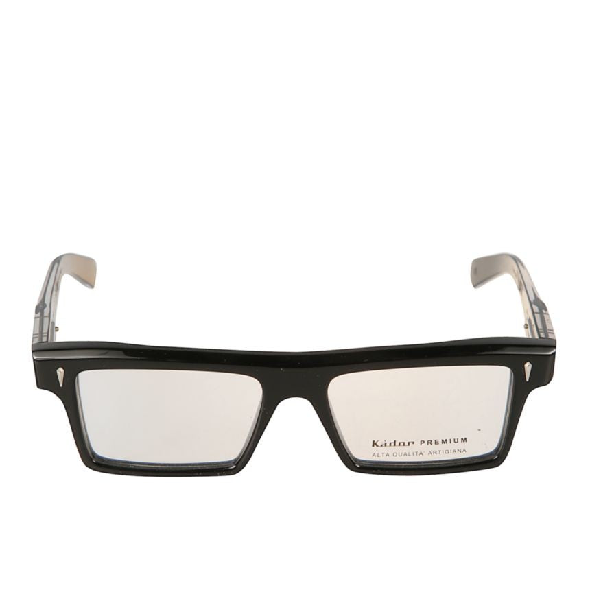 Kador Premium 3 Glossy Black Rectangular Frame Sunglasses