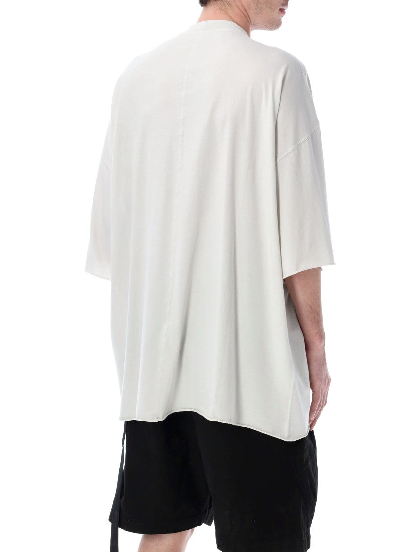 Drkshdw By Rick Owens Tommy T Oversized Cotton Jersey T-Shirt