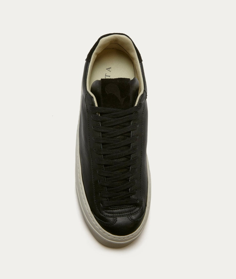 Aqua Alta Venice Gondola Black Sneakers