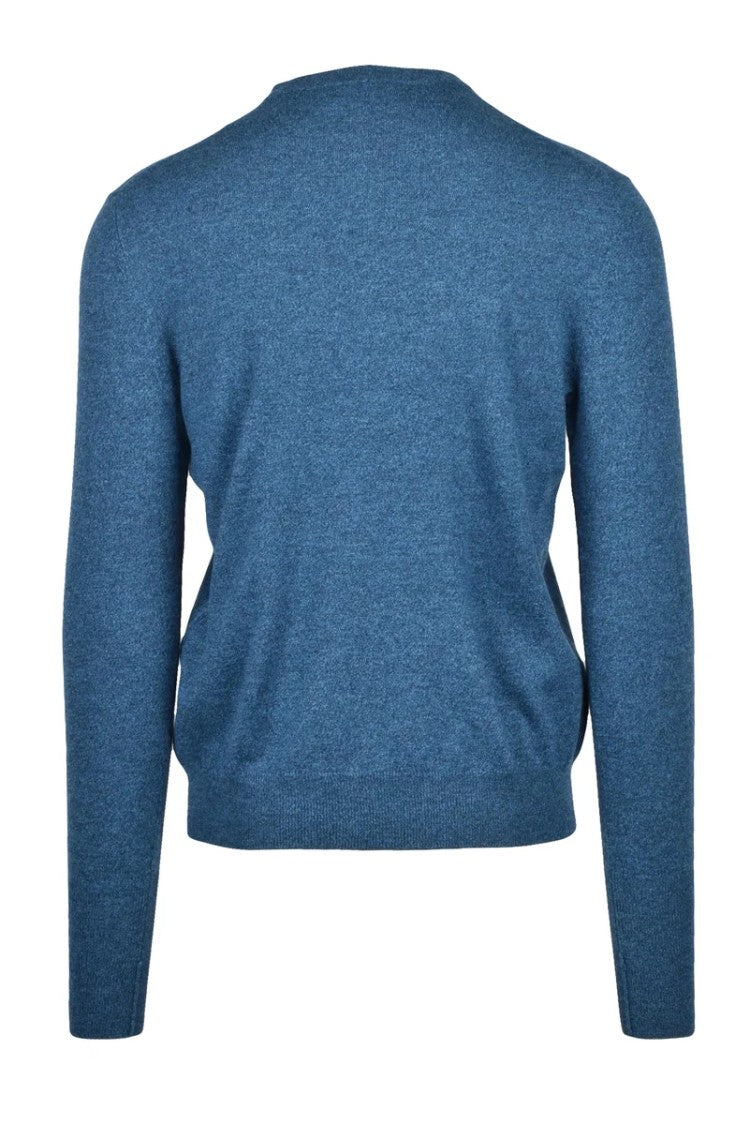 Ballantyne Cashmere Crewneck Pullover - Blue