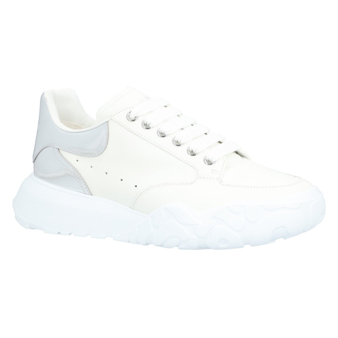 Alexander Mcqueen Court Trainer 'White Silver'