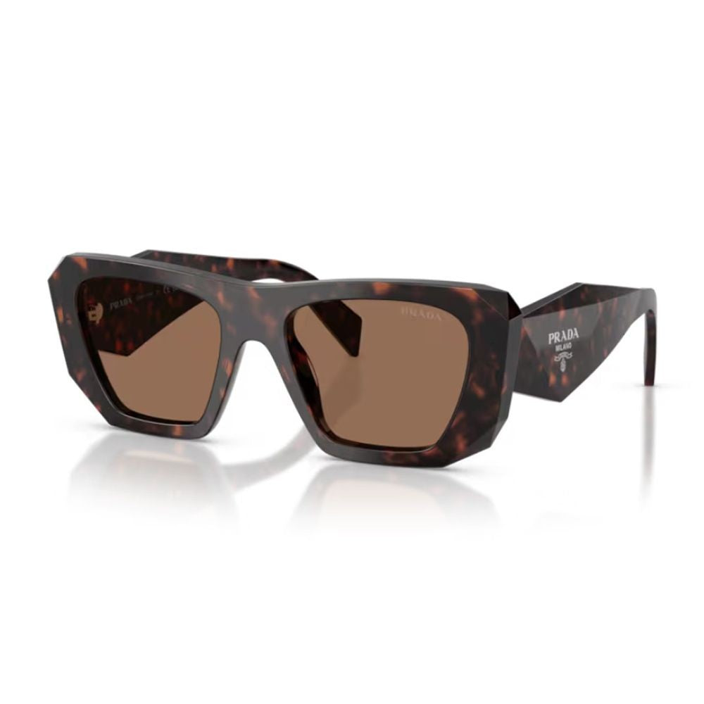 Prada Pr B18s Symbole Oversized Geometric Frame Sunglasses