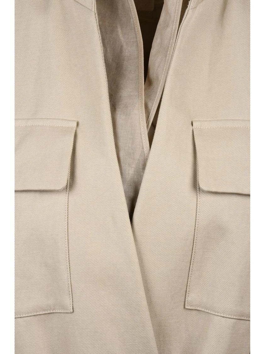 Brunello Cucinelli Cotton/Linen Vest - Beige