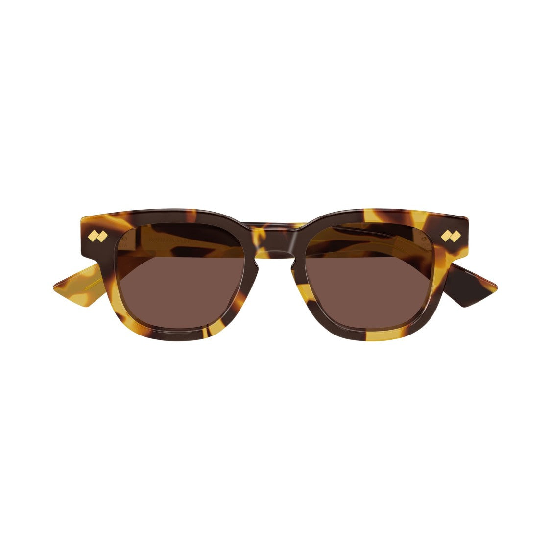 Bottega Veneta Bv1441s Bold Square Frame Sunglasses