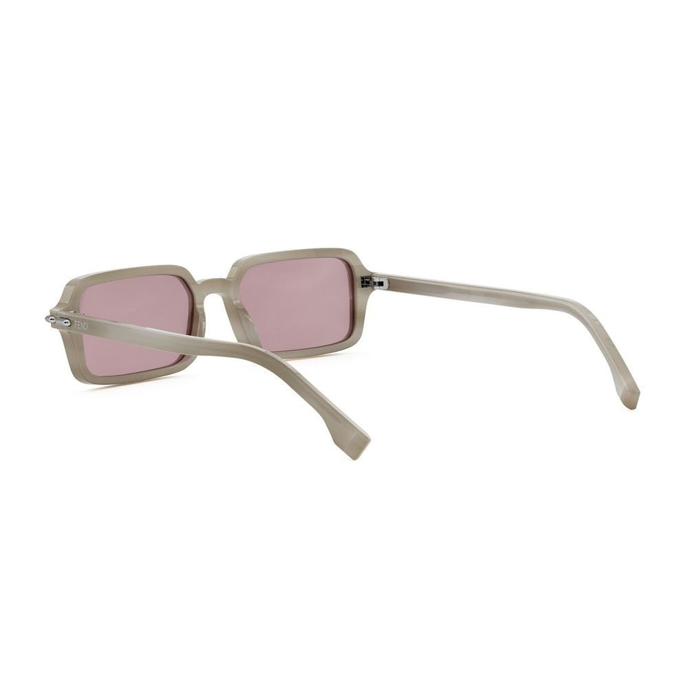 Fendi Fe40174i Selleria Rectangular Sunglasses