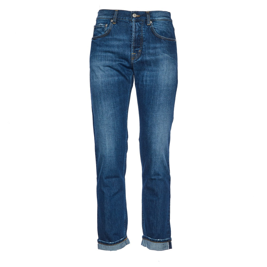 Department Five Washed Blue Regular Fit Denim Jeans