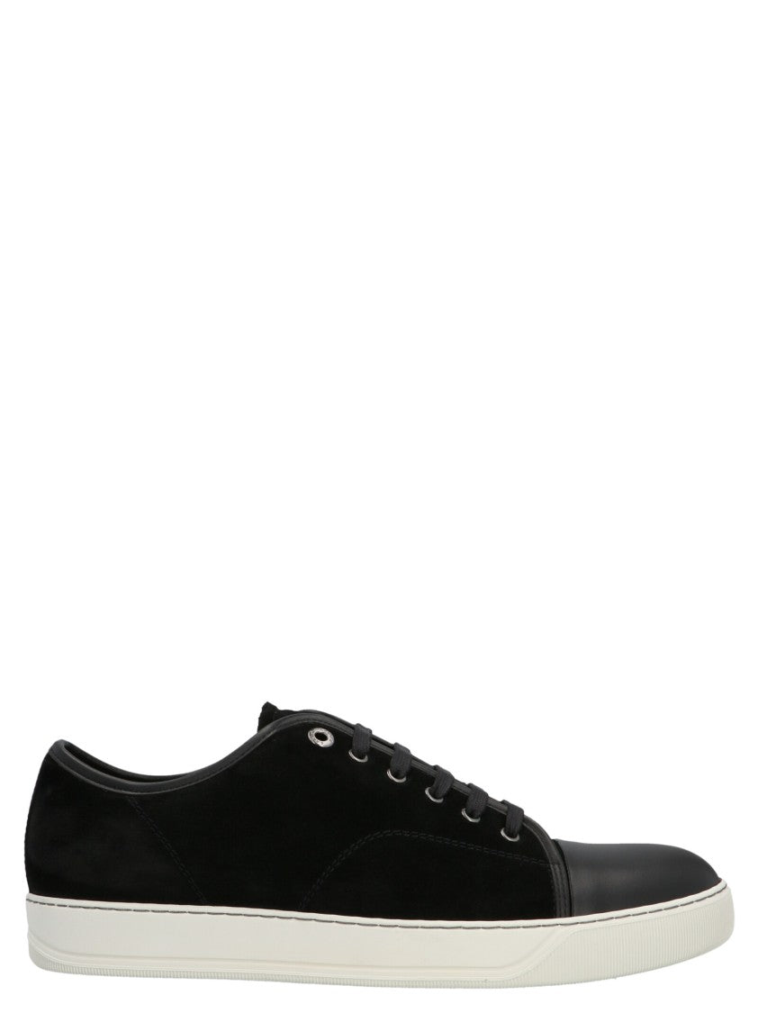 Lanvin Black Suede Sneakers
