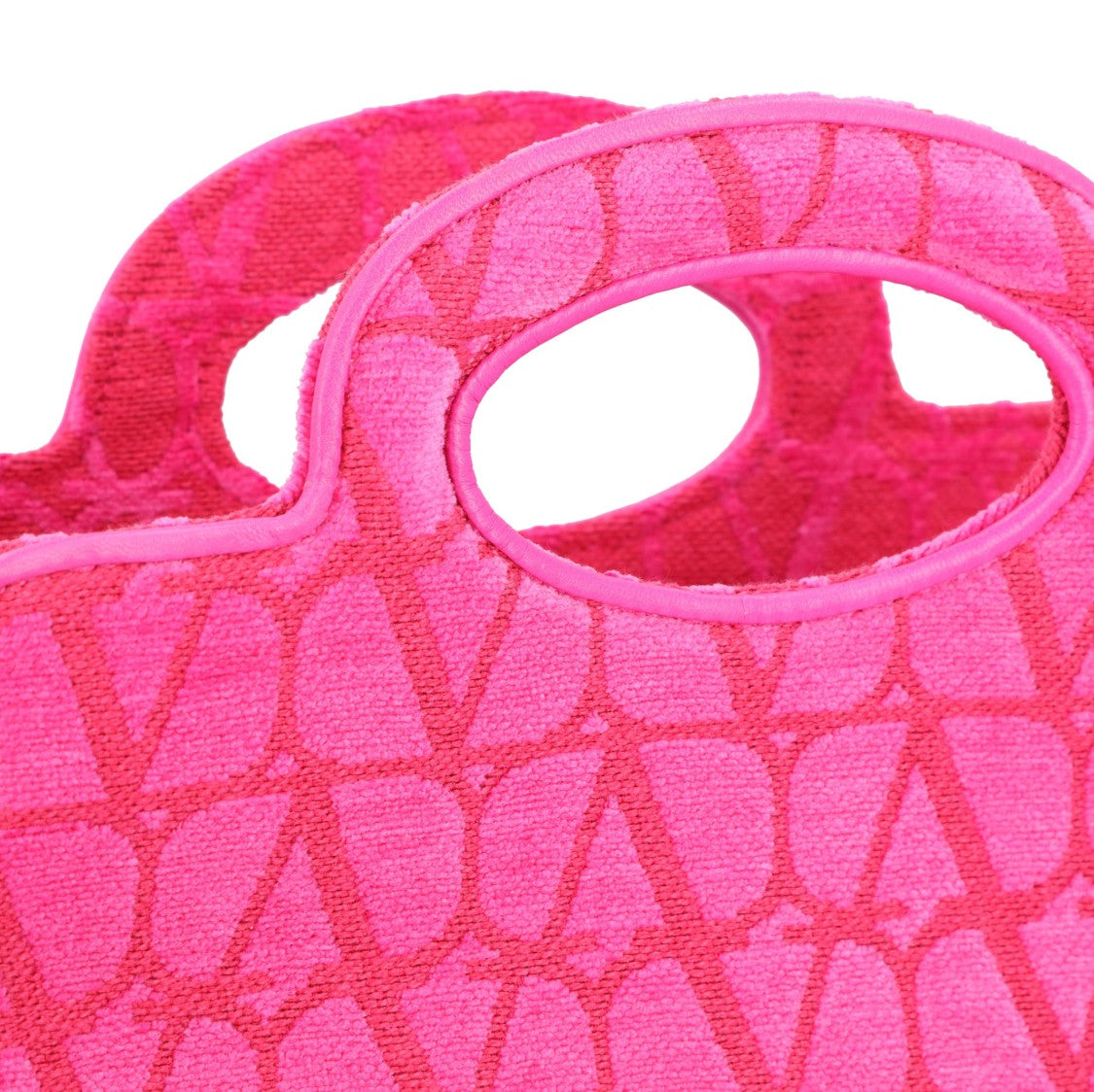 Valentino Vlogo Monogram The Third Open-Top Shoulder Bag