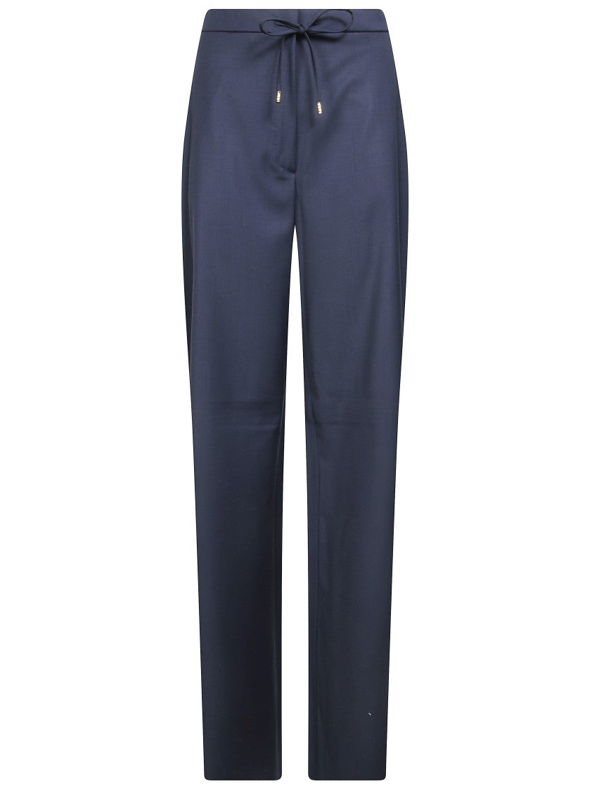 Max Mara Mstcrisma Straight-Leg Drawstring Pants