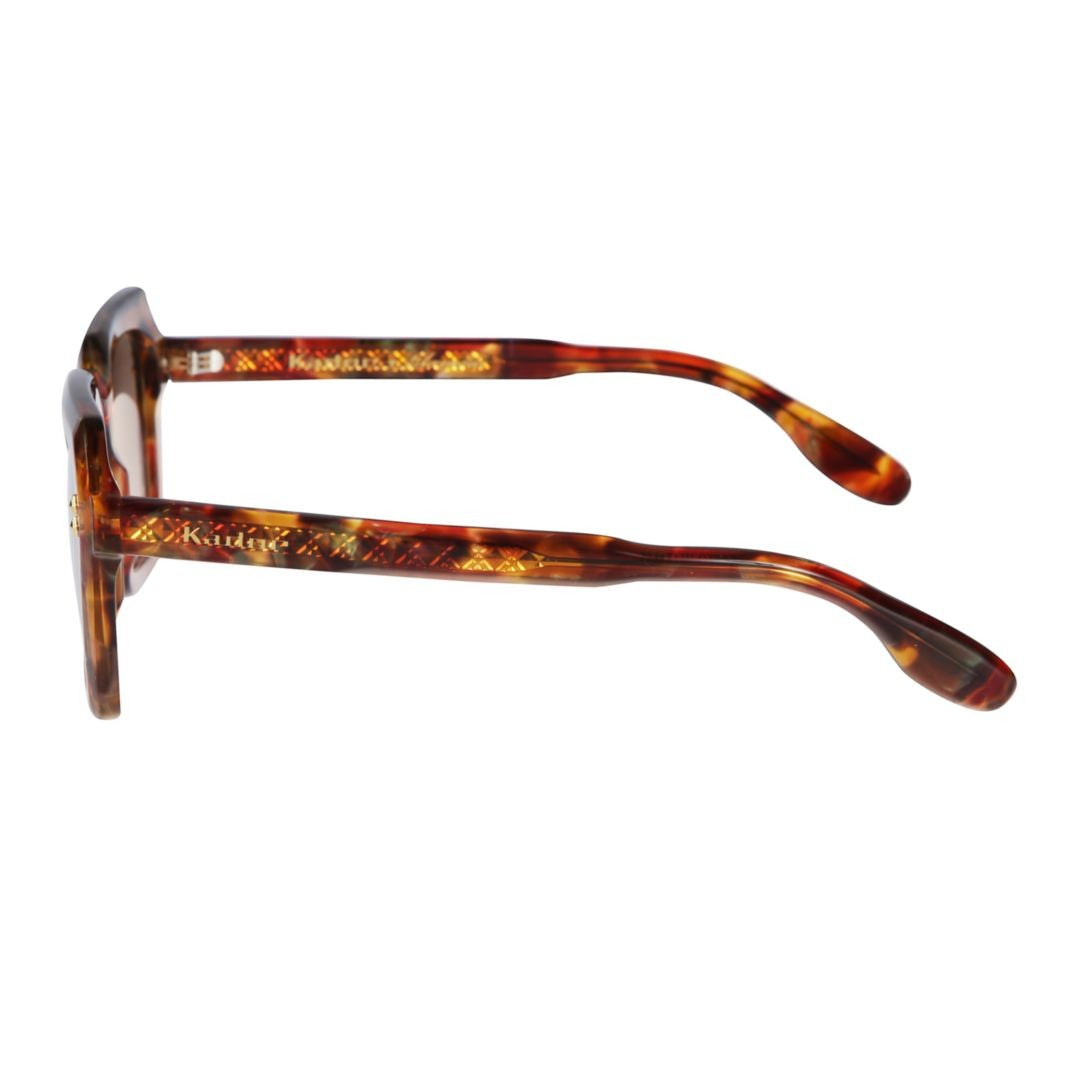 Kador Klara Glamour Oversized Tortoiseshell Square Sunglasses