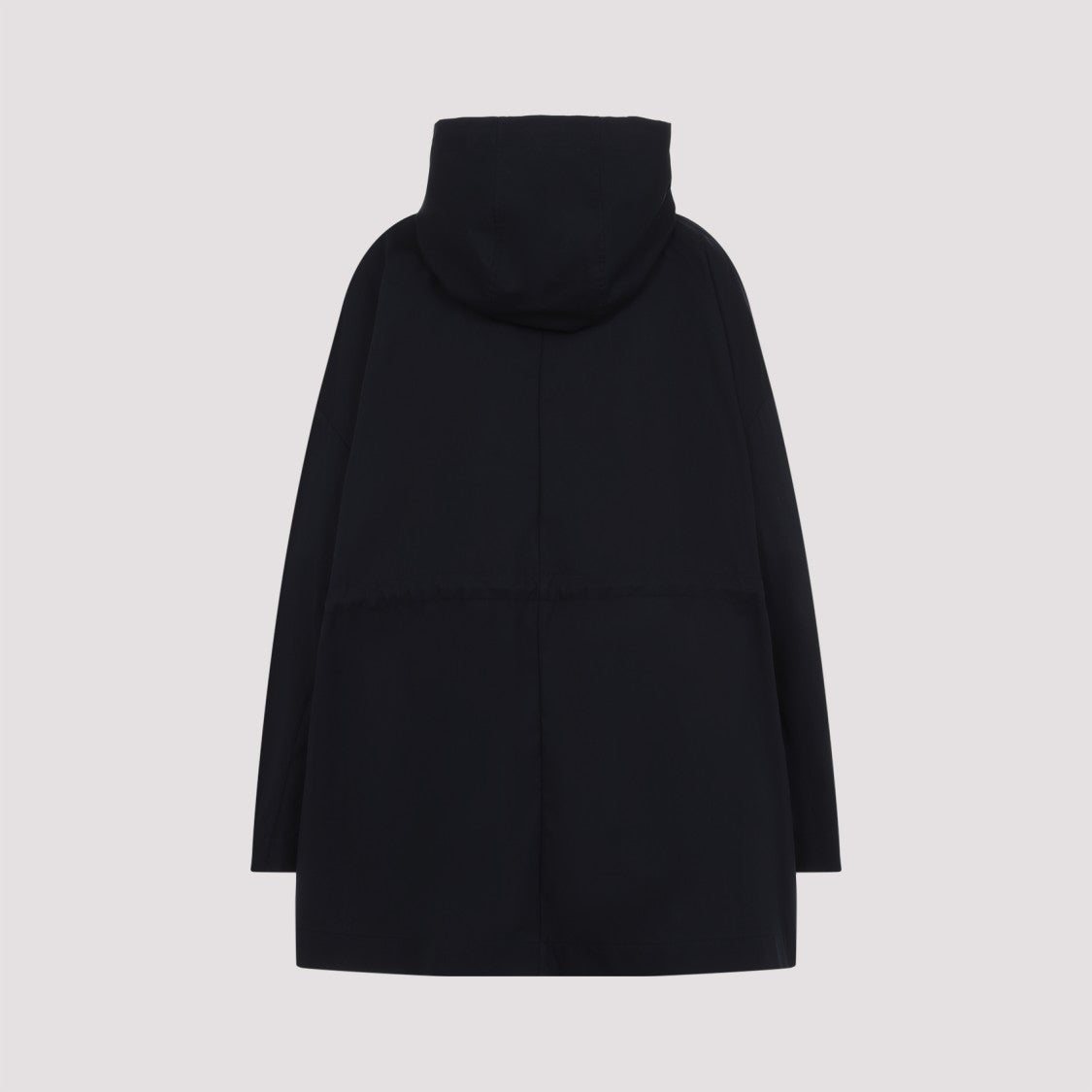 Moncler Relaxed Fit Hooded Jacket With Adjustable Drawstrings