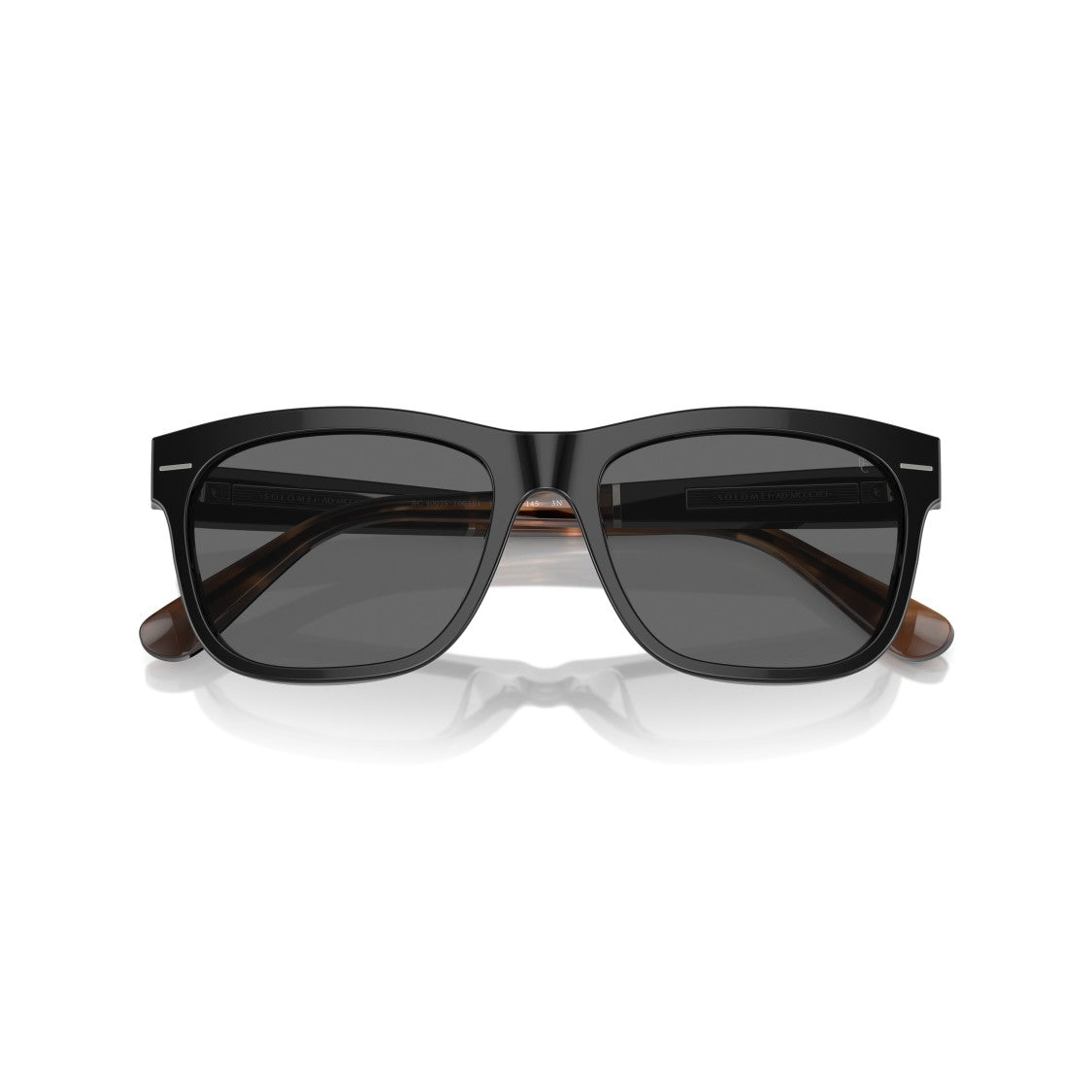 Brunello Cucinelli 0Bc4003s Rectangular Acetate Sunglasses With Tortoiseshell Temples