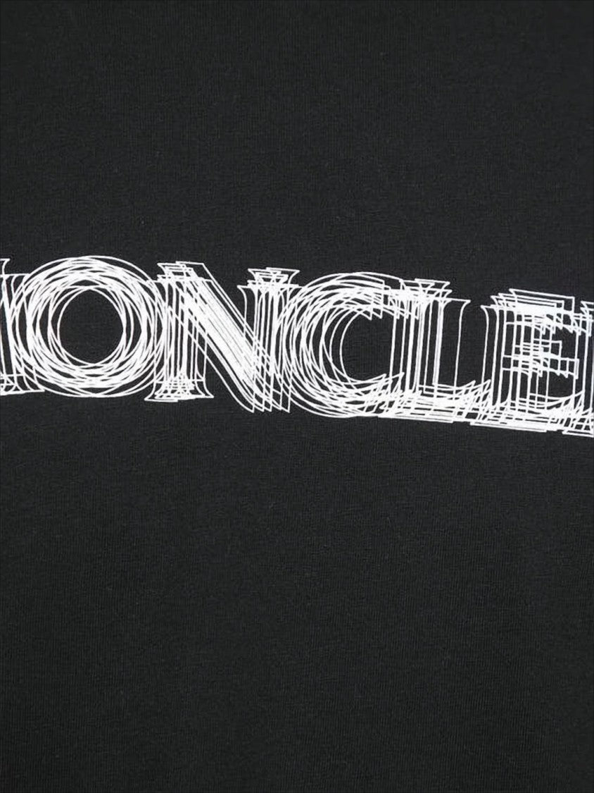 Moncler Short-Sleeved Cotton T-Shirt With Graphic Design