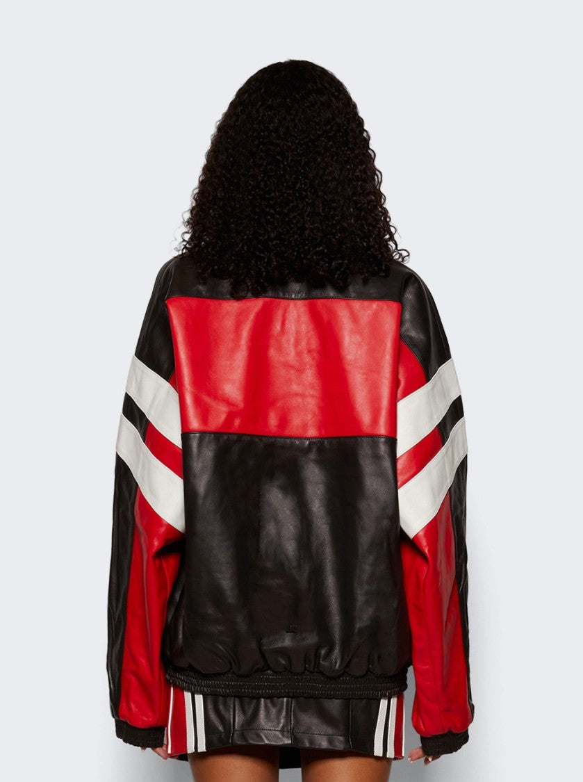 Vetements Tracksuit Jacket Black And Red