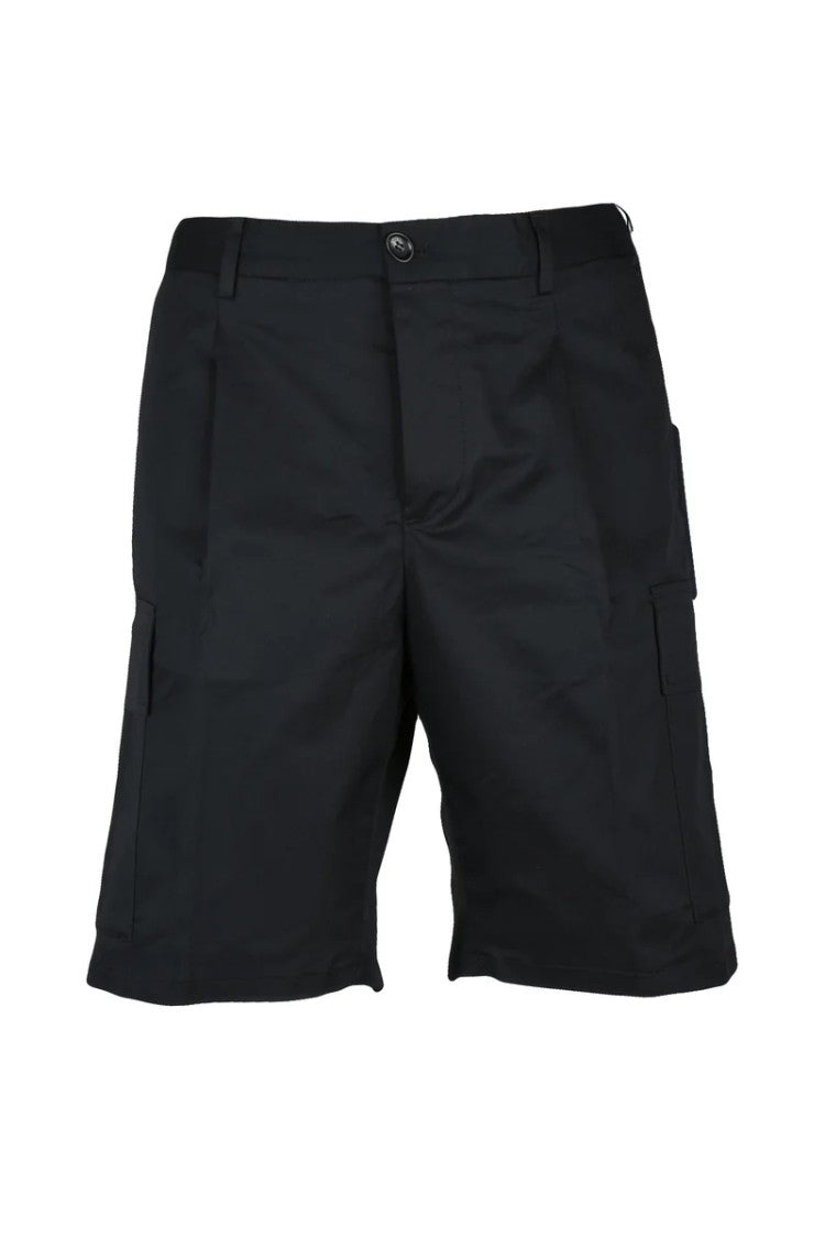 Les Hommes Bermuda Shorts - Black