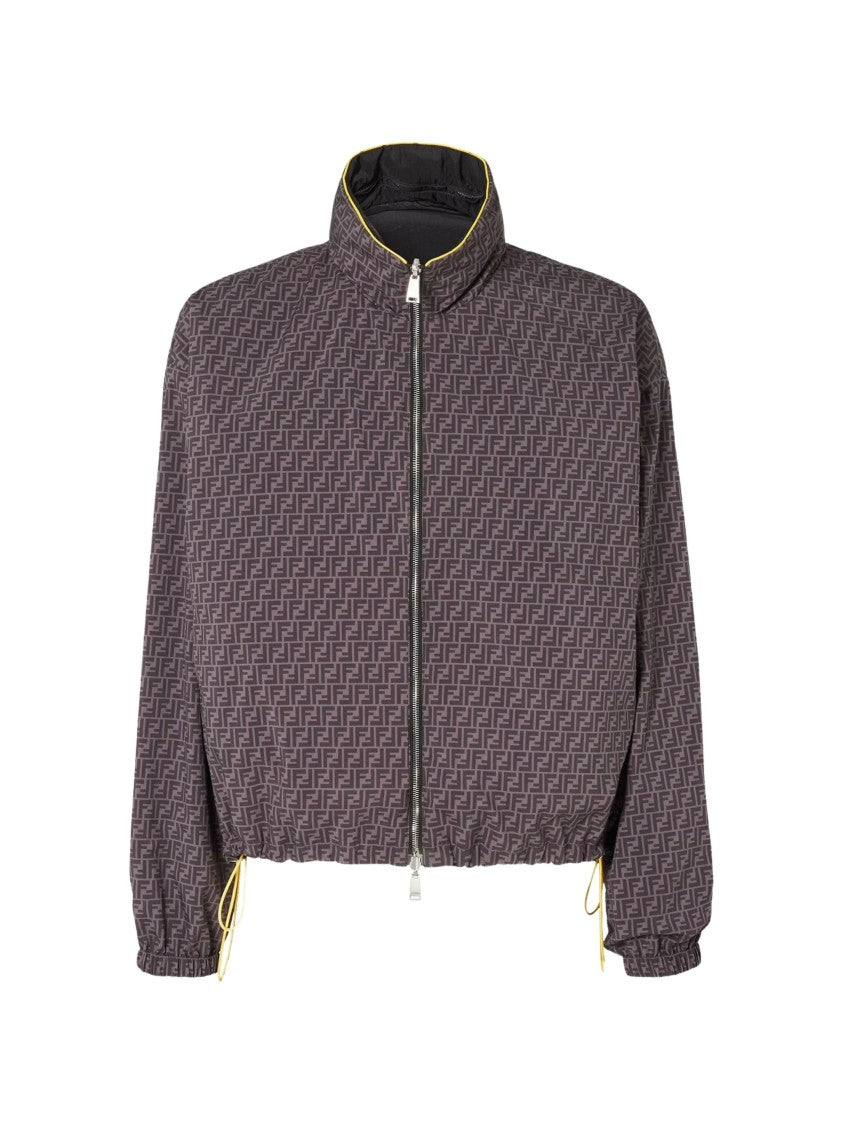 Fendi Kway Rev. Zucca Reversible Geometric Jacket