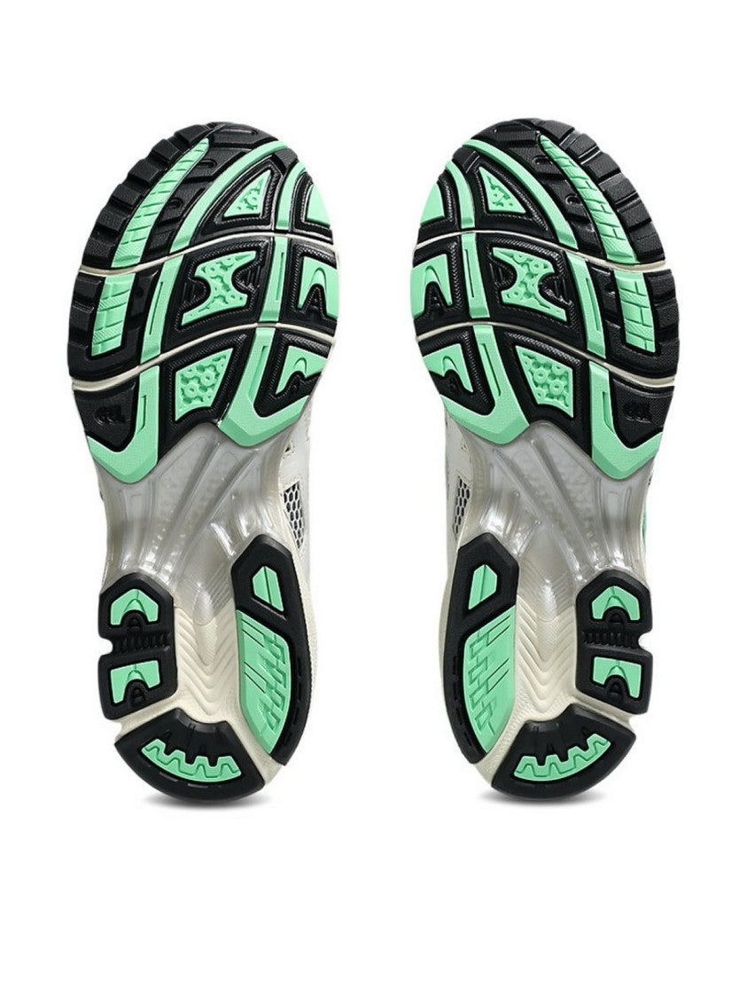 Asics White Gel-Kayano 14 Textile Metallic Sneakers