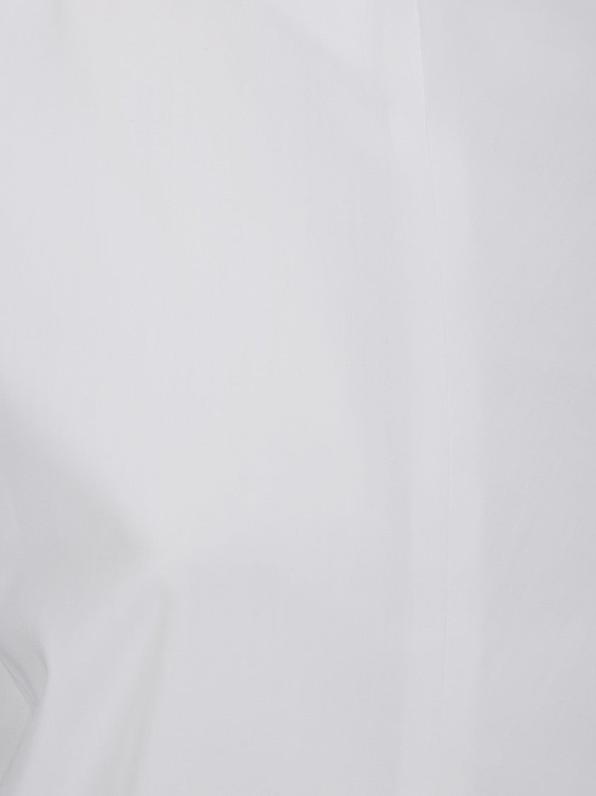 Sacai Poplin Pullover With Clean Silhouette And Structured Texture