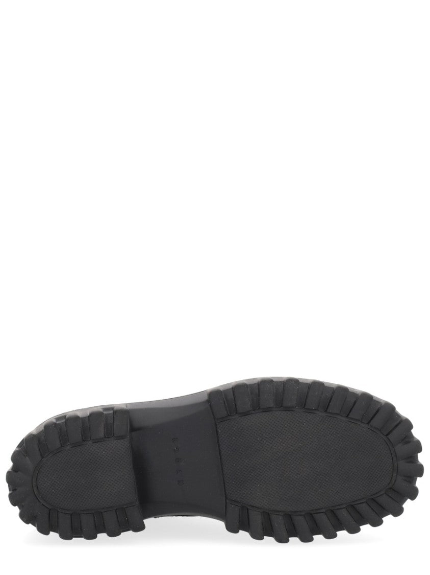 Hogan Black H700 Calf Leather Boots