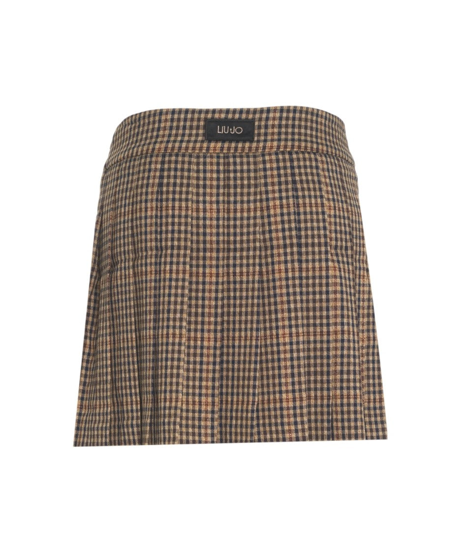 Liu Jo Mini Pleated Skirt
