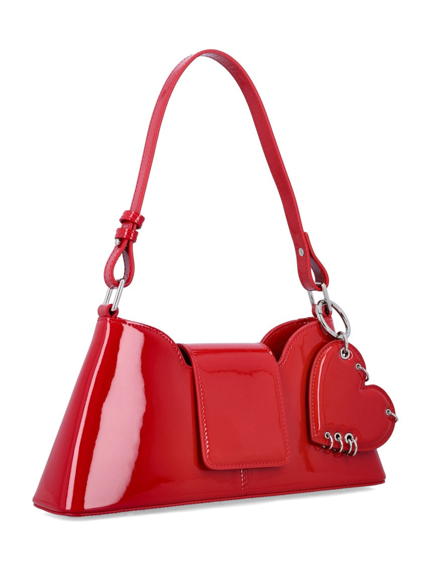 Justine Clenquet Marla Bag Patent Red