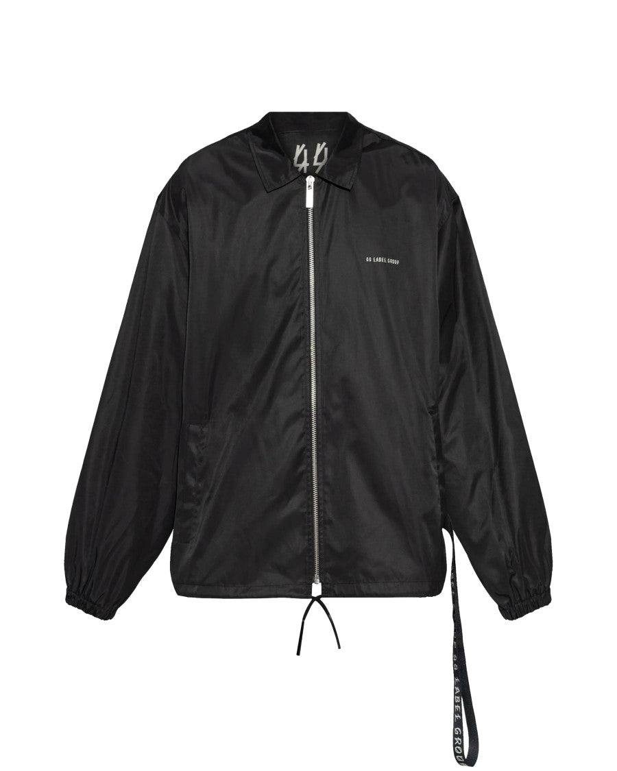 44 Label Group Black Tour Coach Jacket