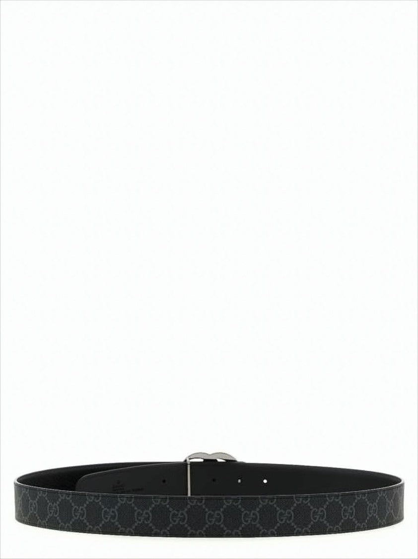 Gucci Leather Belt With Polished Double-G Buckle
