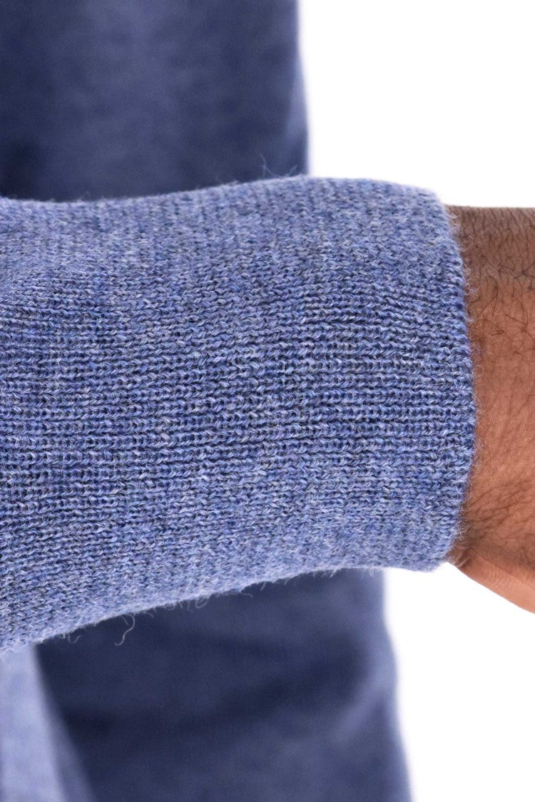 Barba Merino Wool Crewneck Sweater