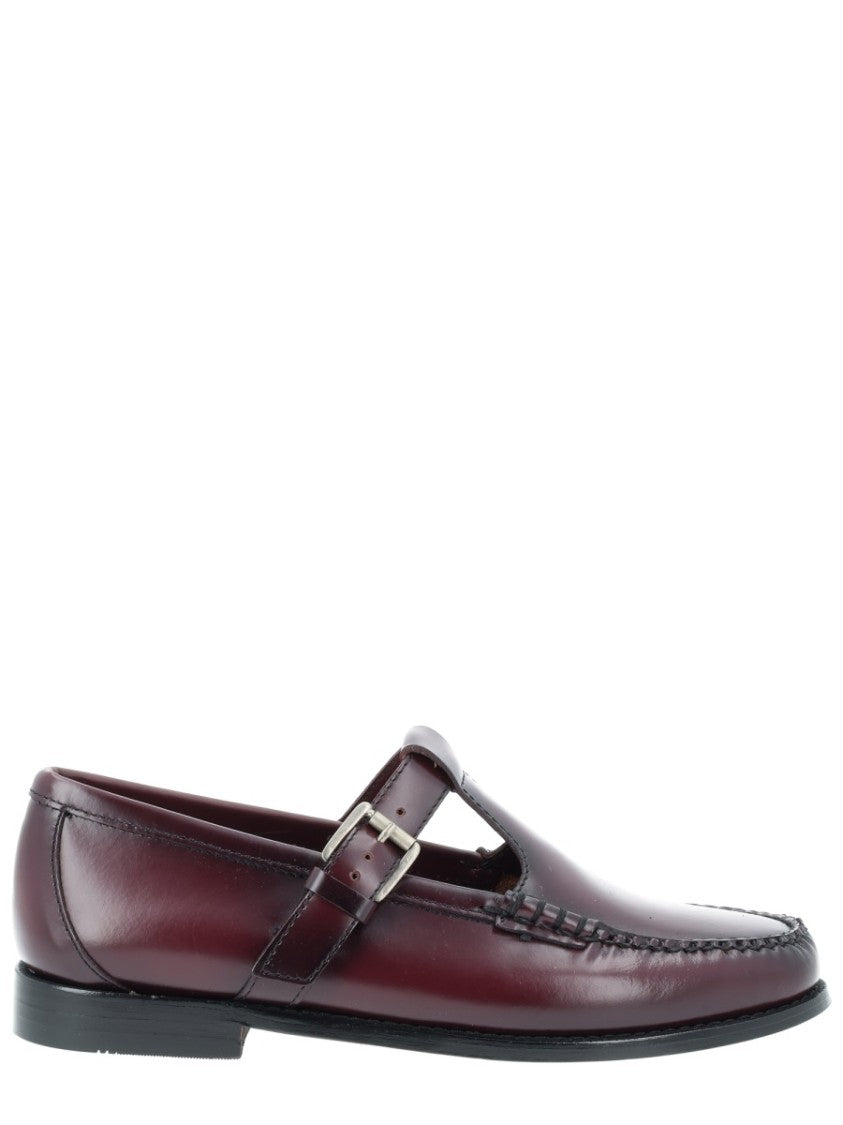 G.H. Bass Burgundy Mary Jane Weejun Loafers