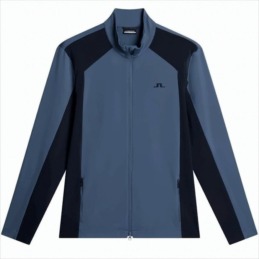 J Lindeberg Two-Tone Activewear Jacket With Stand Collar