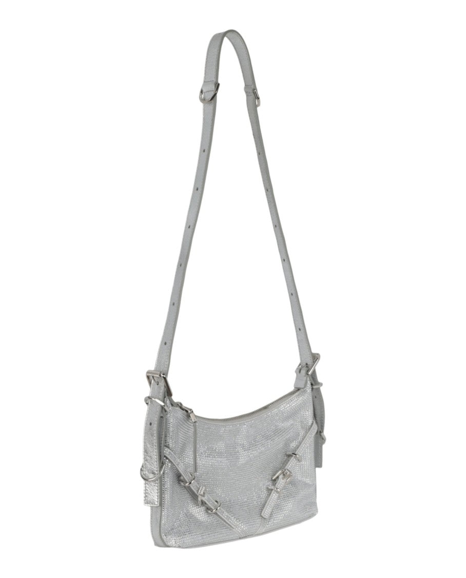 Givenchy Mini Voyou Satin And Strass Shoulder Bag