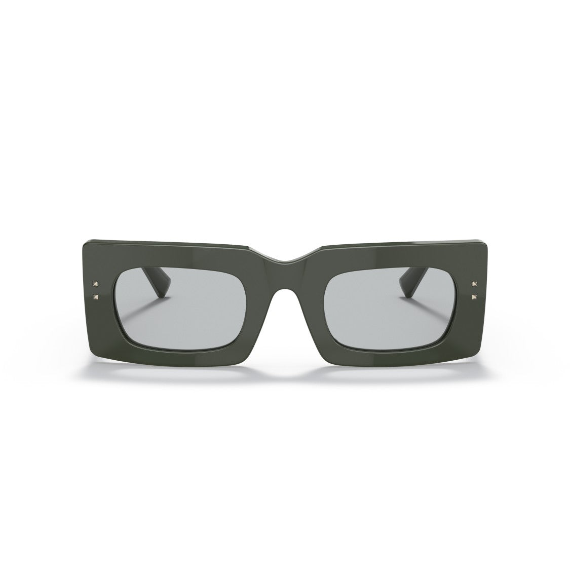 Valentino 4094 Sole Rectangular Acetate Sunglasses