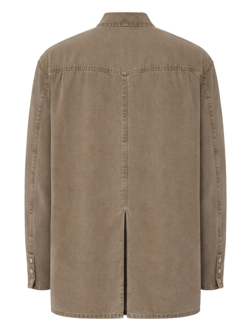 Isabel Marant Étoile Nevala Double-Breasted Flap Pockets Jacket