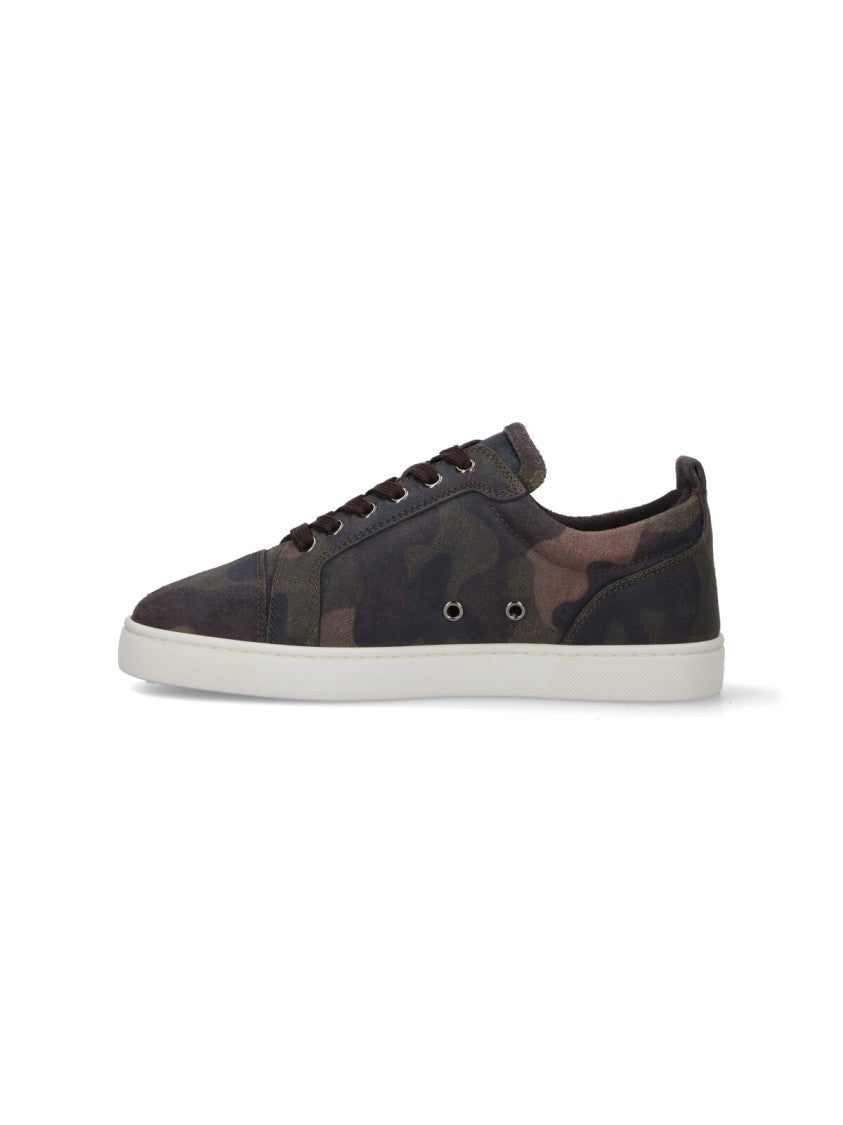 Christian Louboutin "Louis Junior" Sneakers – Brown