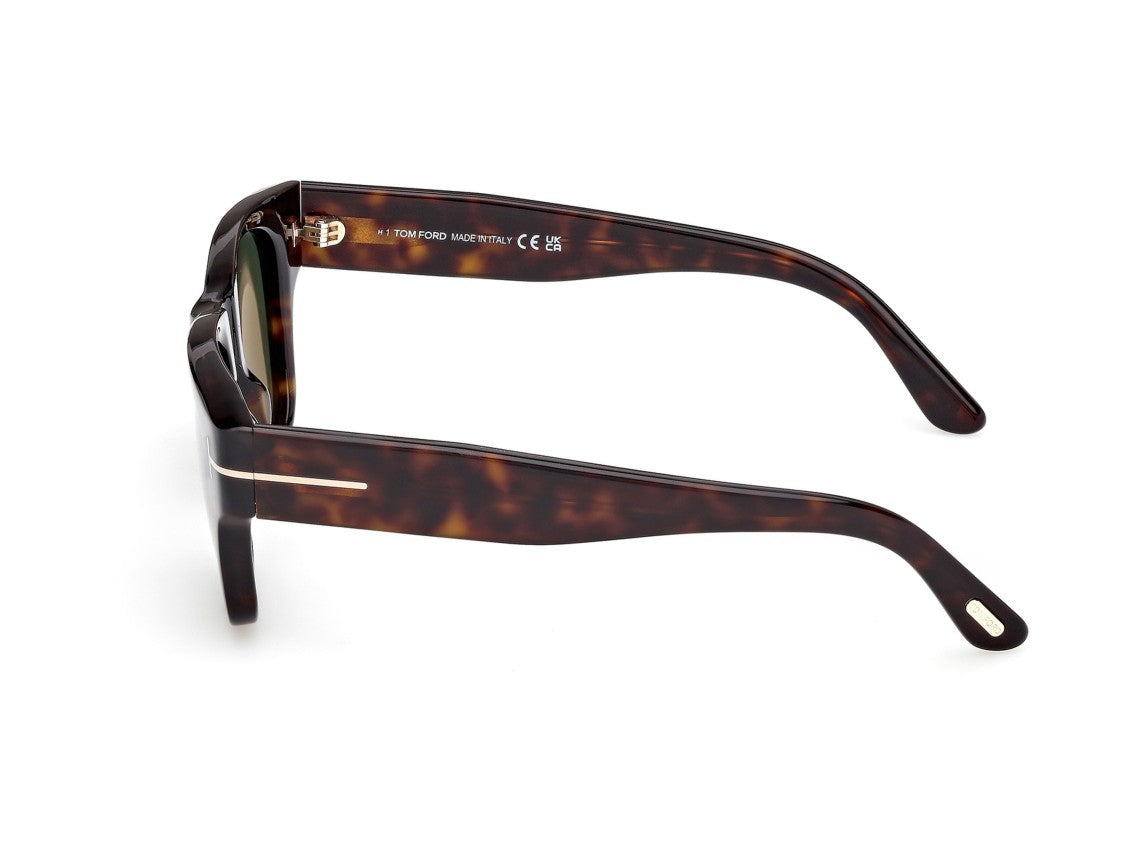 Tom Ford Tortoiseshell Ft1280 Oversized Square Acetate Sunglasses