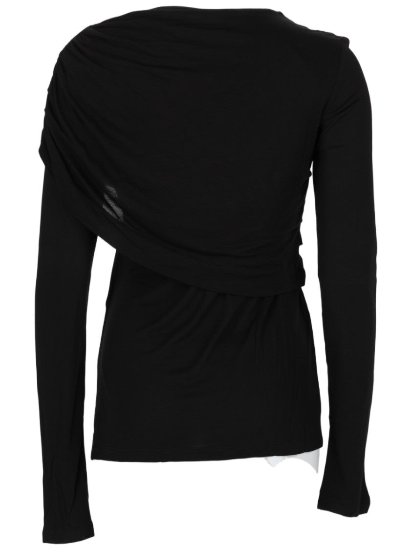 Isabel Marant Étoile Dressi Asymmetrical Draped Viscose Top