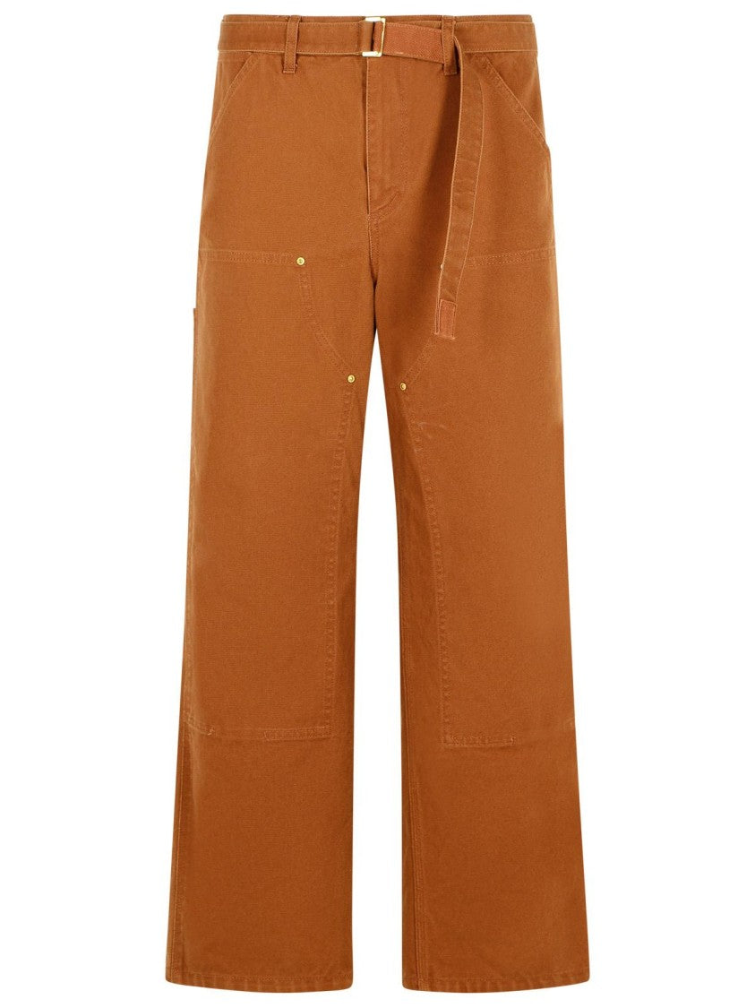 Sacai 'Carhartt Work In Progress' Brown Cotton Pants
