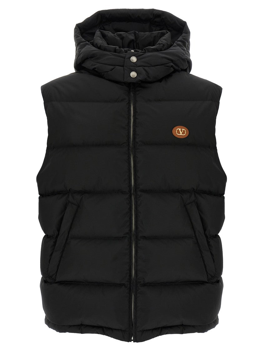 Valentino Garavani Padded Vest With High Neck