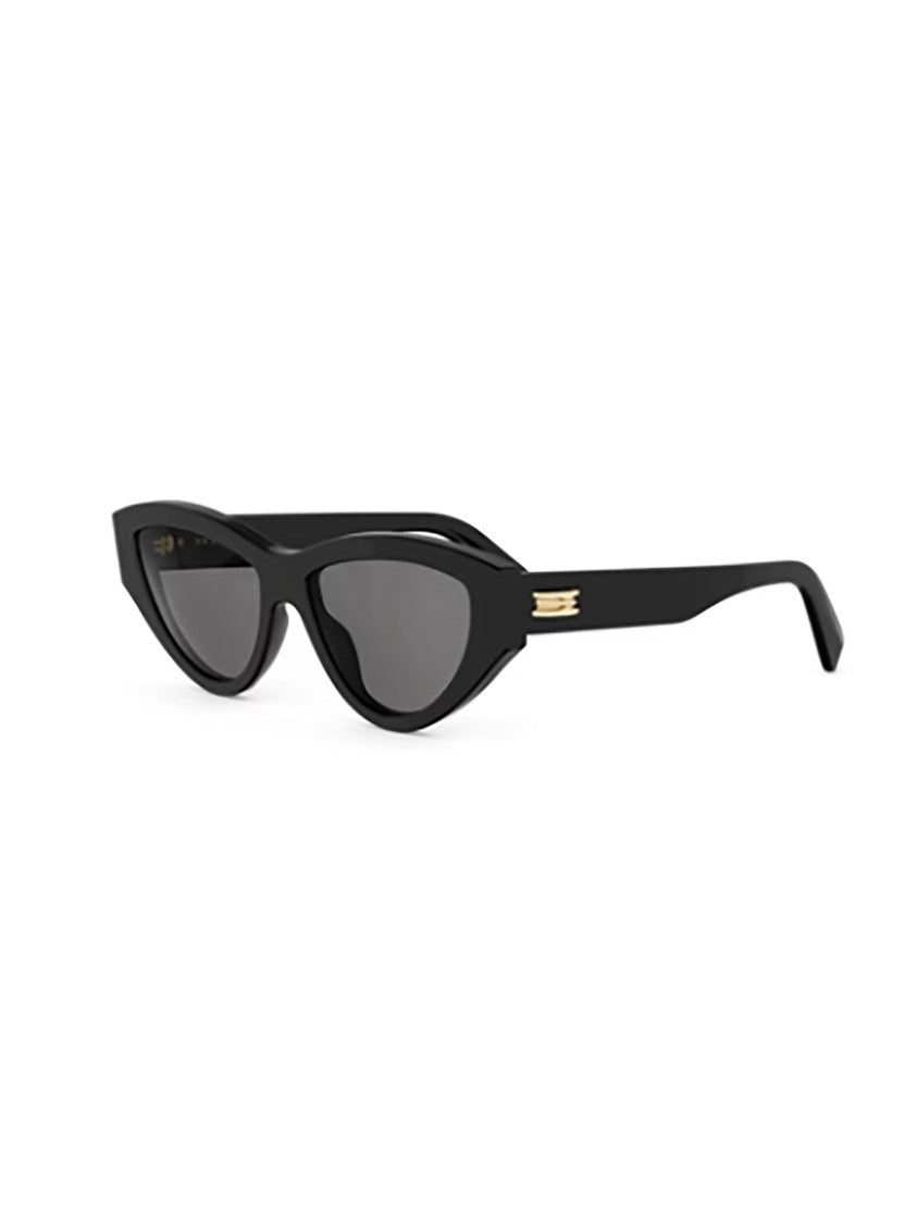 Bulgari Black Bv40088i Cat-Eye Gold Sunglasses