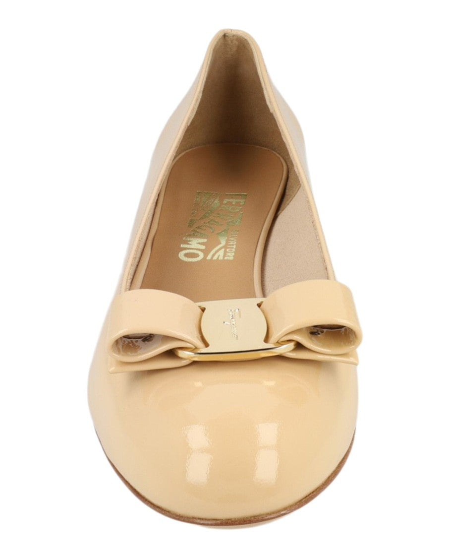 Ferragamo Vara 1 Patent Leather Pumps - Narrow Width