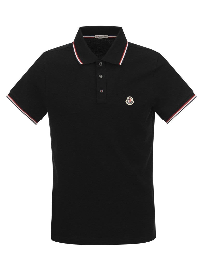 Moncler Cotton Pique Polo Shirt